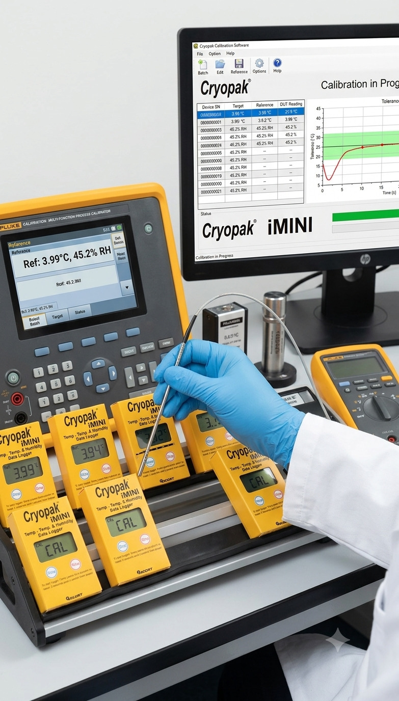 Calibración de dataloggers